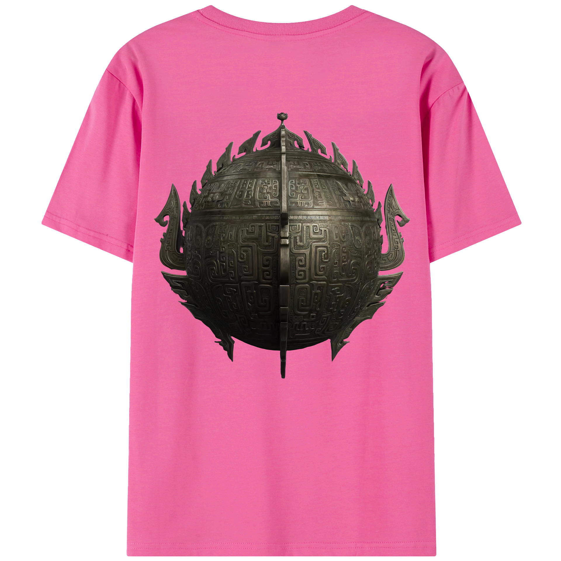 （画像用） Ne Zha 2 ナタ 魔童の大暴れ レディース半袖Tシャツ(バックプリント)
